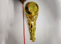 طلای براق طلا سفارشی با مجسمه برگزاری طراحی توپ