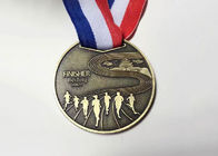 مدال های ورزشی سفارشی قطر 60 میلی متر ، مدال های جوایز دونده 10 کیلومتری ماراتن