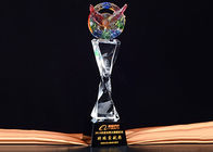 جوایز و جایزه های پایه ی کریستال با عقاب گورخر رنگی در بالا