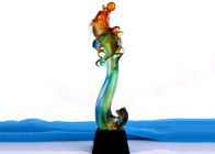 Chinoiserie غنائم و جوایز لیول رنگی، هدایای منحصر به فرد طراحی ماهی