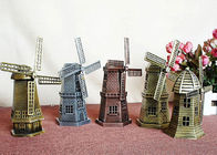هدایای تزئینی مینیاتوری DIY صنایع دستی معروف جهان مدل برنجی بادی میلینگ ماکت