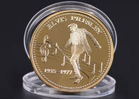 الویس پریسلی مشهور ستاره فلزی مدال های سفارشی رویداد سکه موسیقی سقفی موسیقی