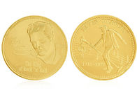 مواد نقره ای طلای نقره ای رنگ سفارشی مواد برنجی به عنوان سکه یادبود در فعالیت