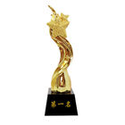 رزین Top Star Award OEM Gold Trophy Cup متن آرم سفارشی