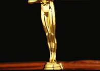 جایزه متال جایزه جامی غنائم چوب پایه برای اسکار لوگو سفارشی پذیرفته شده است