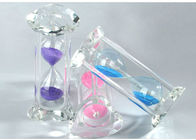دسکتاپ مواد کریستال شیشه ای نیم ساعت 15 و یا 30 دقیقه نوع ساعت شن و ماسه