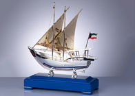 پایه چوبی سوغات فرهنگی عربی / مدل قایق ماهی با پرچم سفارشی